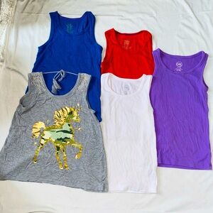 Lot of Girls Tank tops size 6/6x - 7/8
